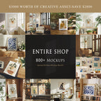 Full Access - 600+ Mockups