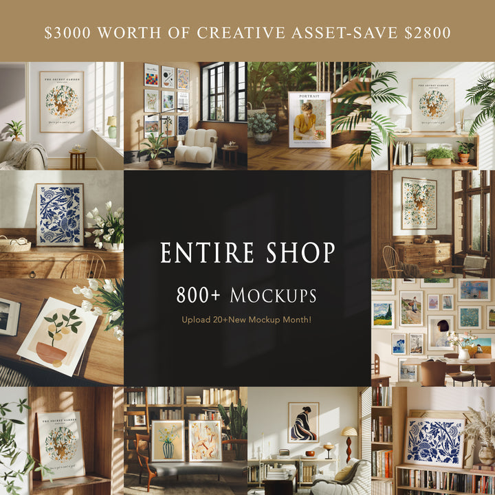 Full Access - 600+ Mockups