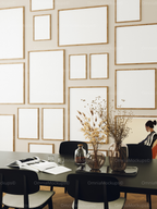 18 Wall Gallery 5x7 Frames Mockup