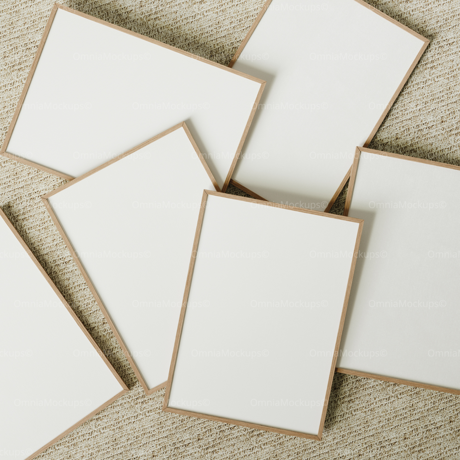 6 A Series Frames Mockup With Sunlight