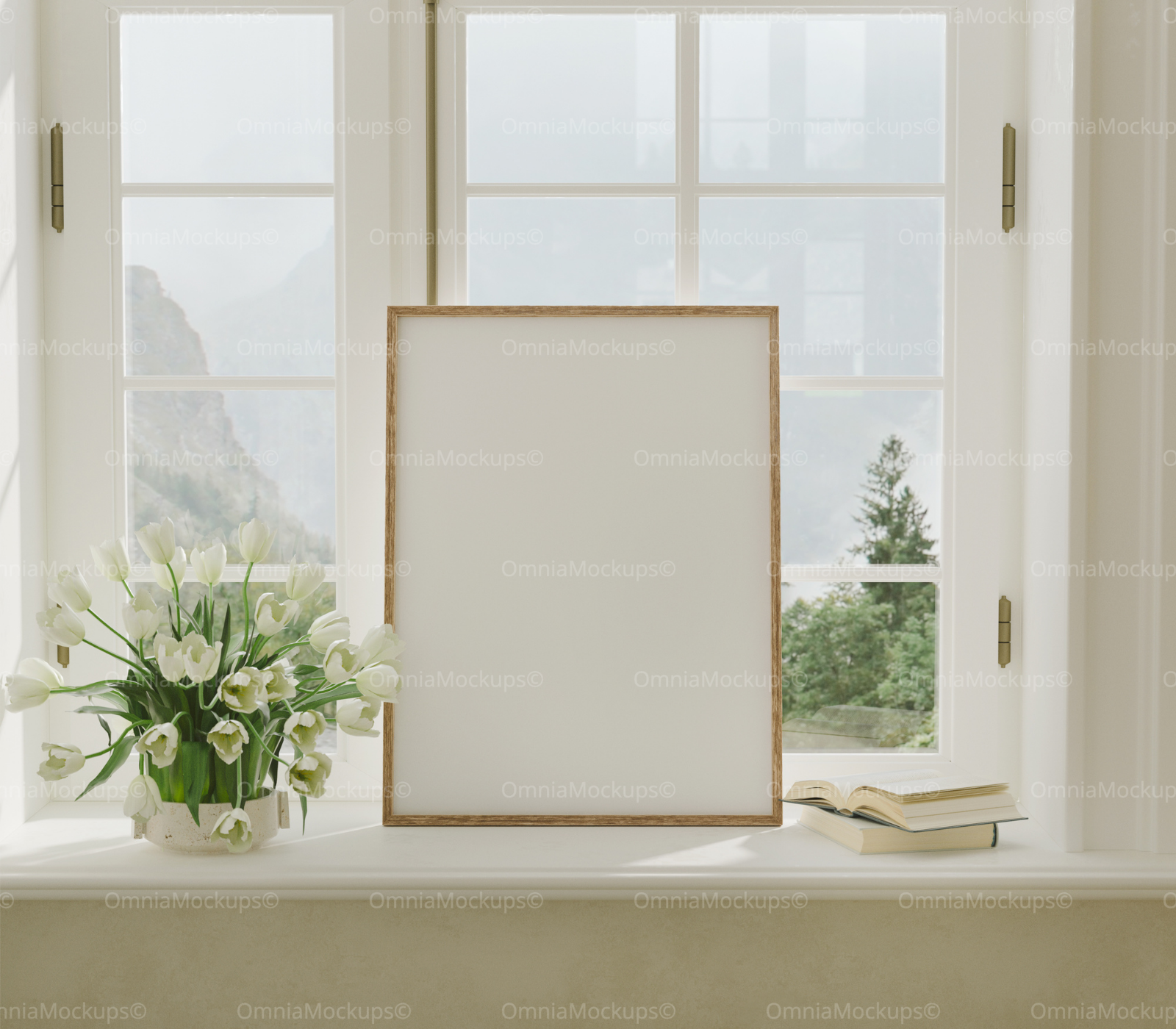 Vertical 3x4 Frame Mockup