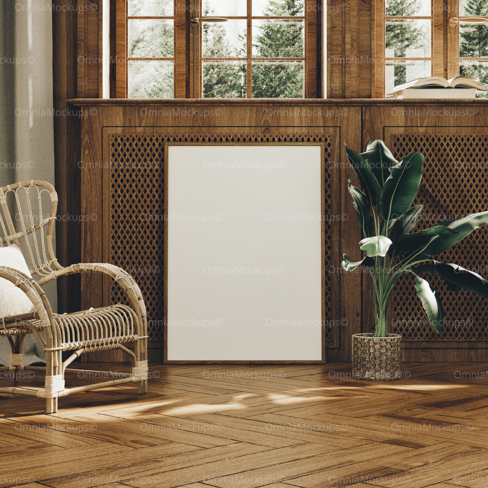 Vertical 5x7 Frame Mockup