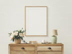Vertical Wall Frame Mockup