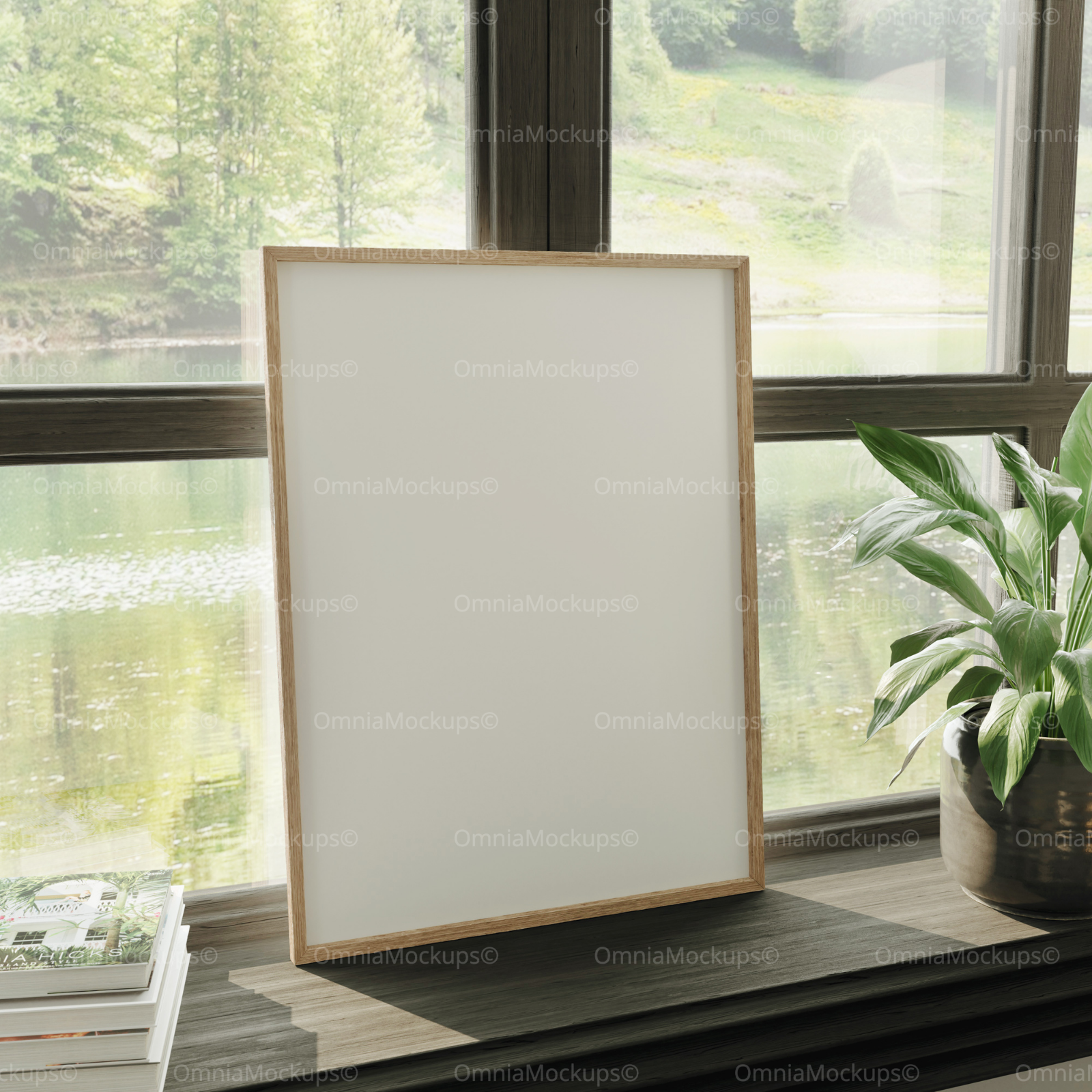 Vertical 3x4 Frame Mockup