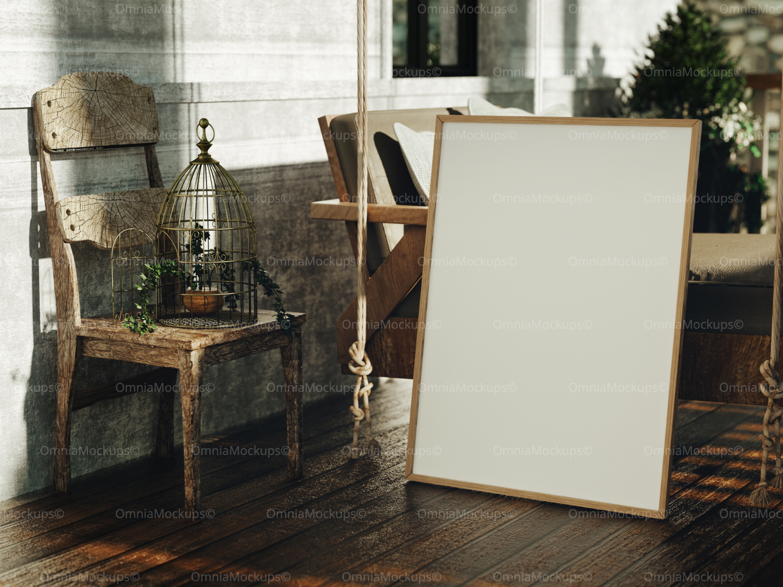 Vertical 5x7 Frame Mockup