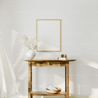 Vertical 3x4 Wall Frame Mockup