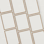 9 Vertical 3x4 Frames Mockup