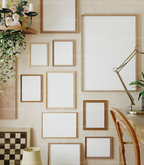 10 Wall Frames Mockup