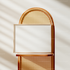 Horizontal 4x3 Frame Mockup With Sunlight