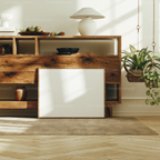 Horizontal 4x3 Frame Mockup With Sunlight