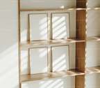 4 Vertical 3x4 Frames Mockup With Sunlight