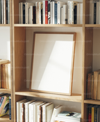 Vertical 3x4 Frame Mockup With Sunlight