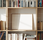 Horizontal 4x3 Frame Mockup With Sunlight