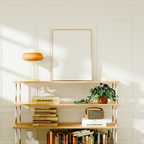 Vertical 3x4 Frame With Sunlight Mockup