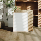 Vertical 3x4 Frame Mockup With Sunlight