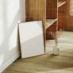 Vertical 3x4 Frame Mockup With Sunlight