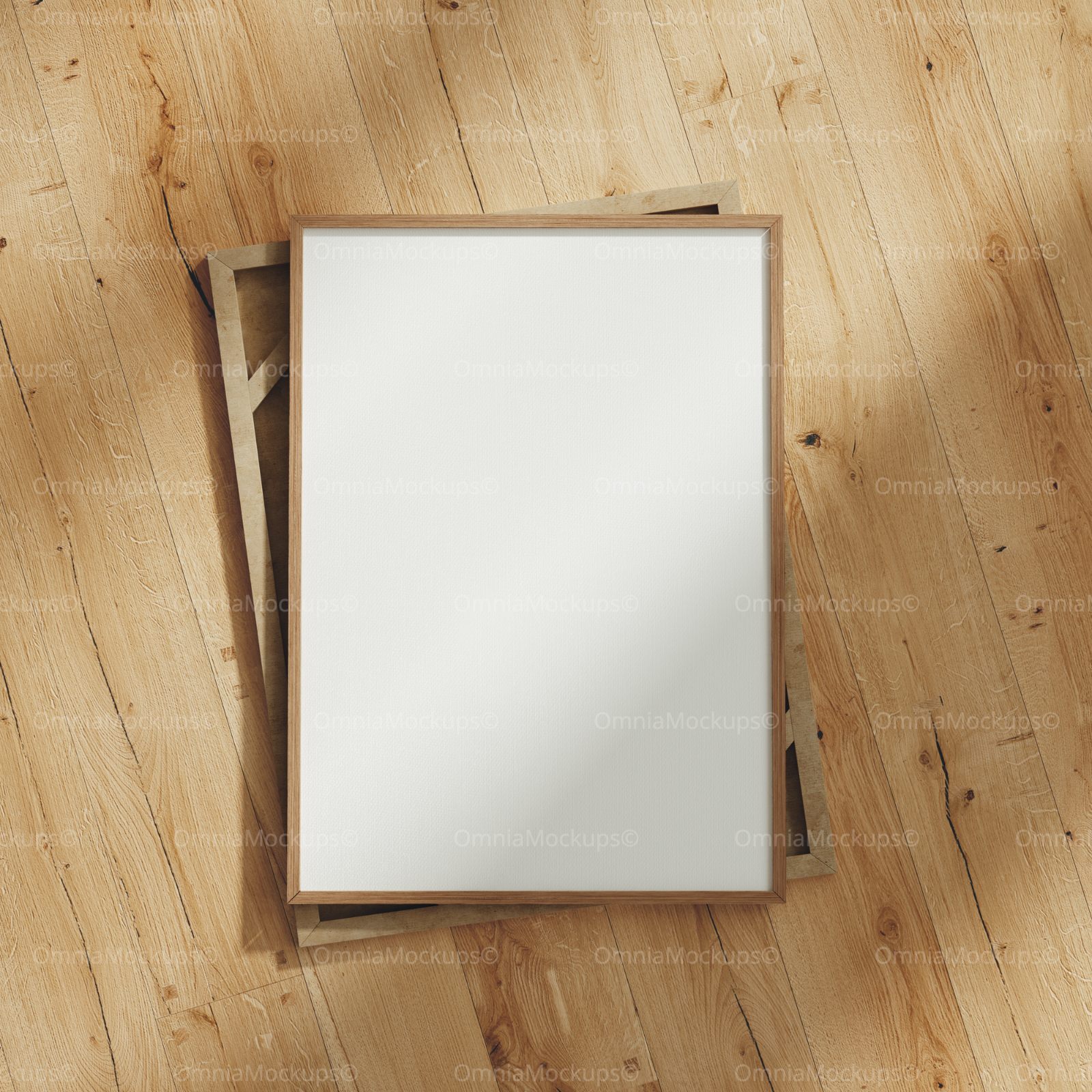 Vertical A Series Frame Mockup With Sunlight