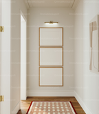 3 Horizontal 7x5 Wall Frames Mockup