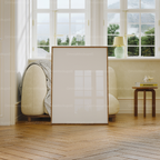 Vertical 5x7 Living Room Frame Mockup With Reflection