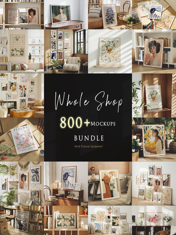 Full Access - 600+ Mockups