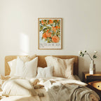 Vertical 3x4 Bedroom Wall Frame Mockup