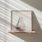Square Frame Mockup With Sunlight