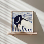 Square Frame Mockup With Sunlight