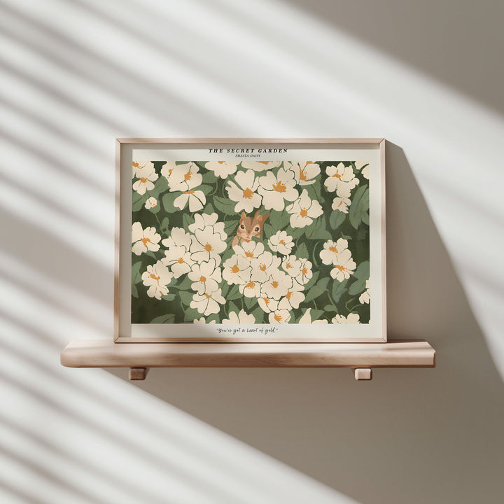 Horizontal 4x3 Frame Mockup With Sunlight