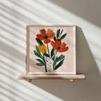 Square Frame Mockup With Sunlight