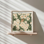 Square Frame Mockup With Sunlight