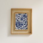 Vertical 3x4 Wall Frame Mockup