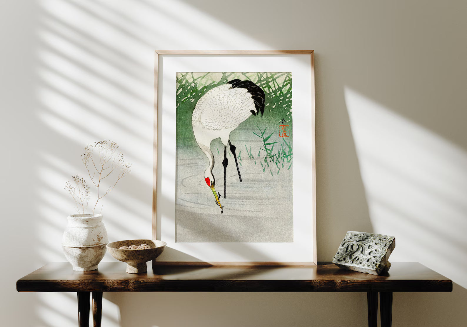 Vertical Frame Mockup With Sunlight