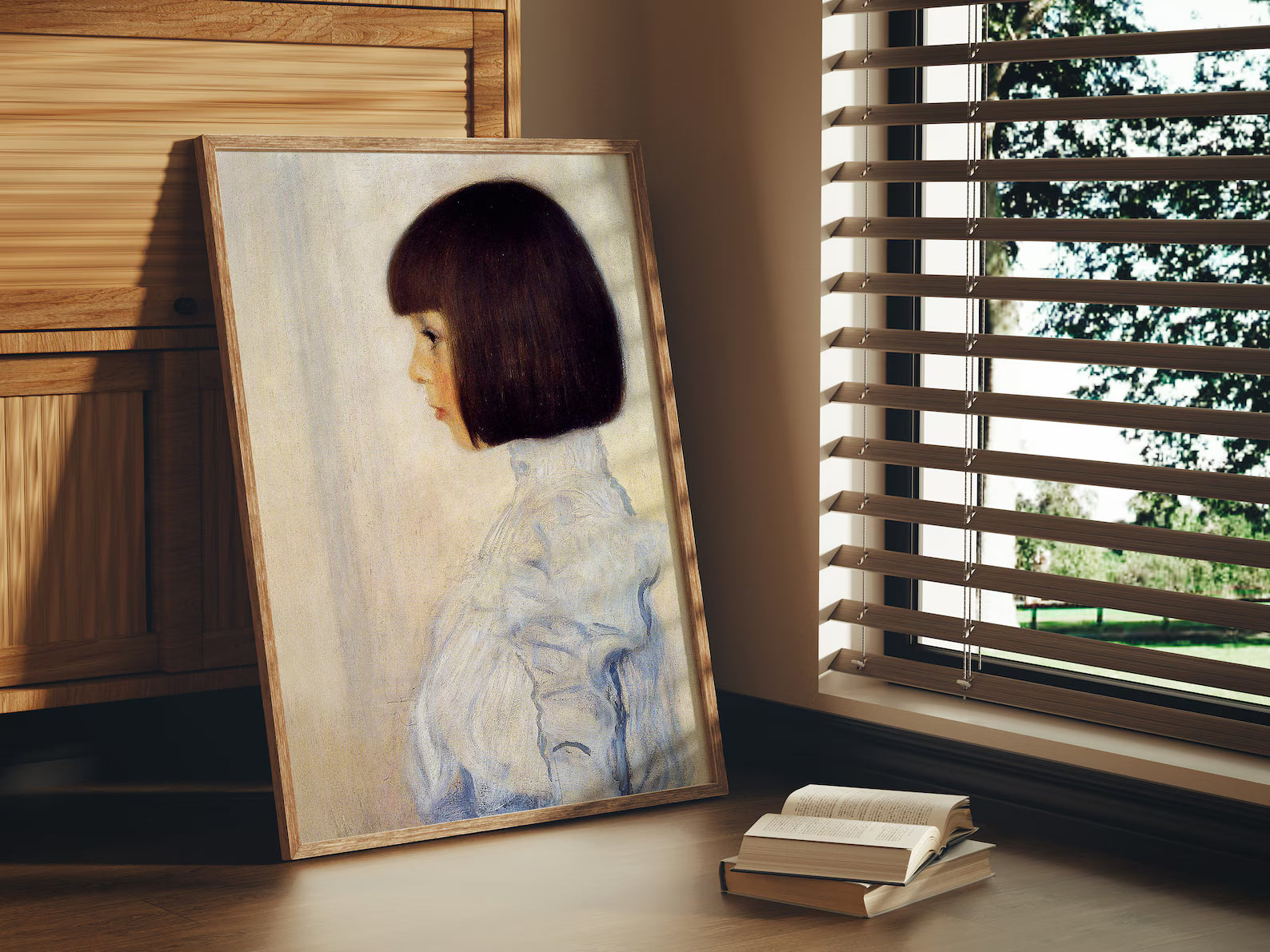 Vertical Frame Mockup With Sunlight