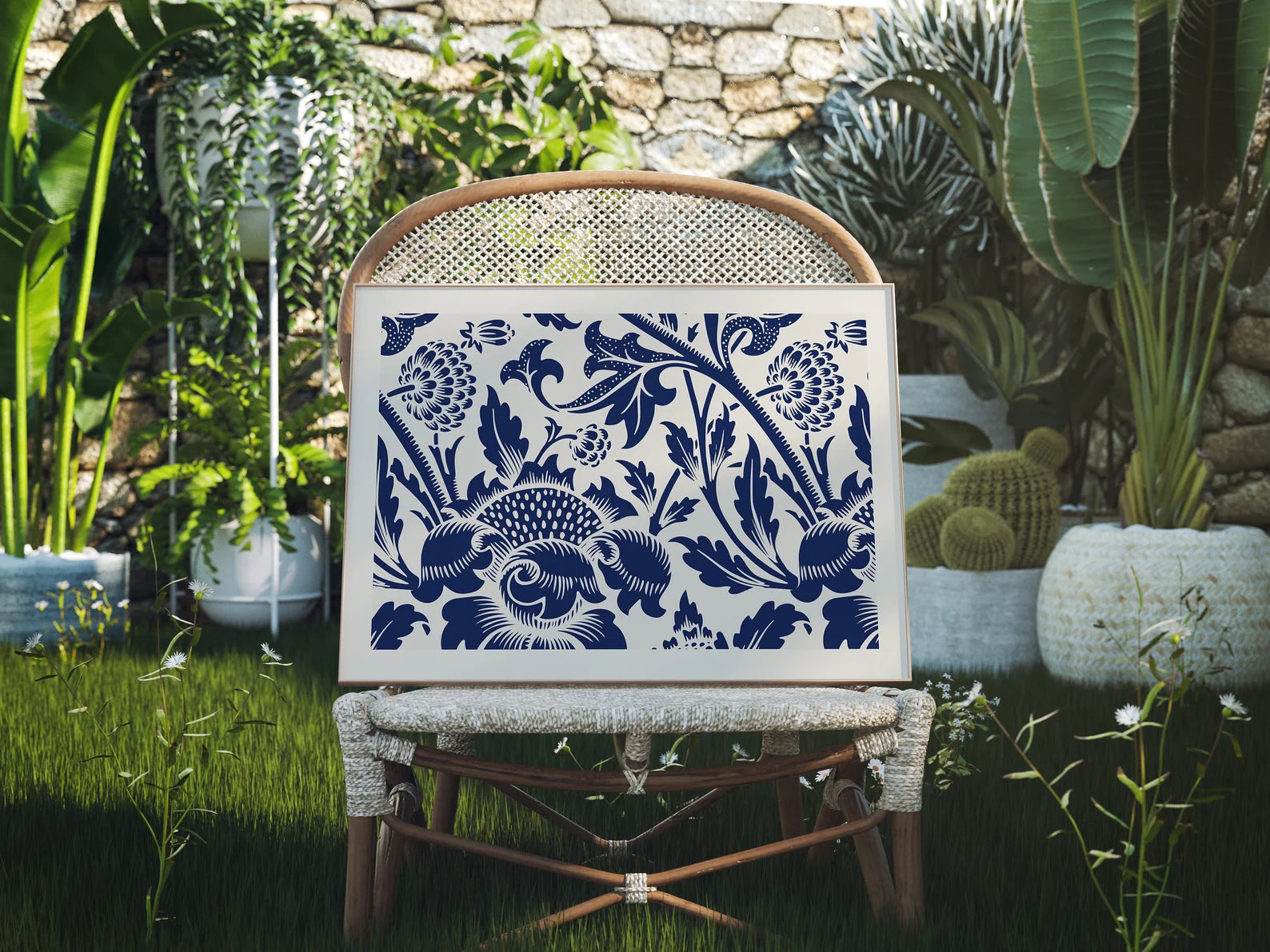 Horizontal Exterior Frame Mockup