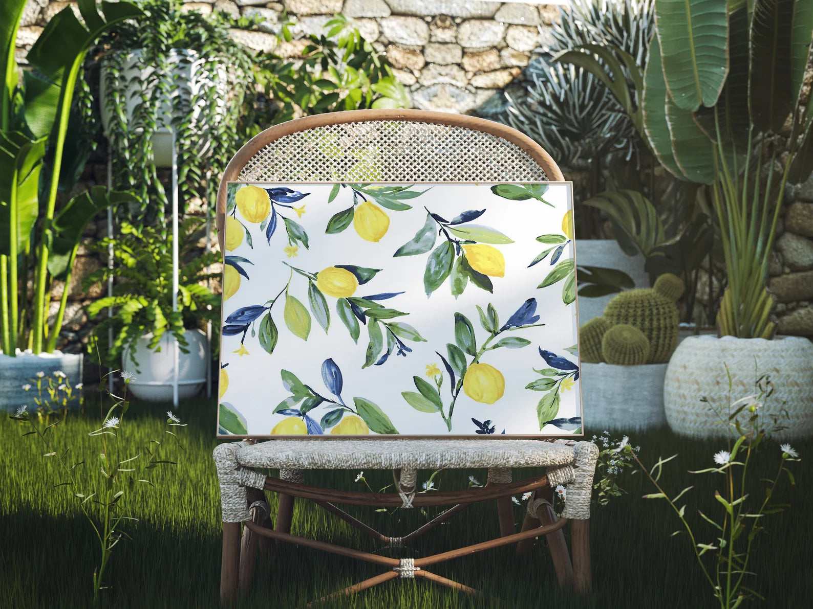 Horizontal Exterior Frame Mockup