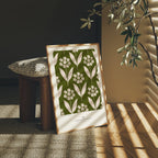 Vertical 5x7 Frame Mockup With Sunlight