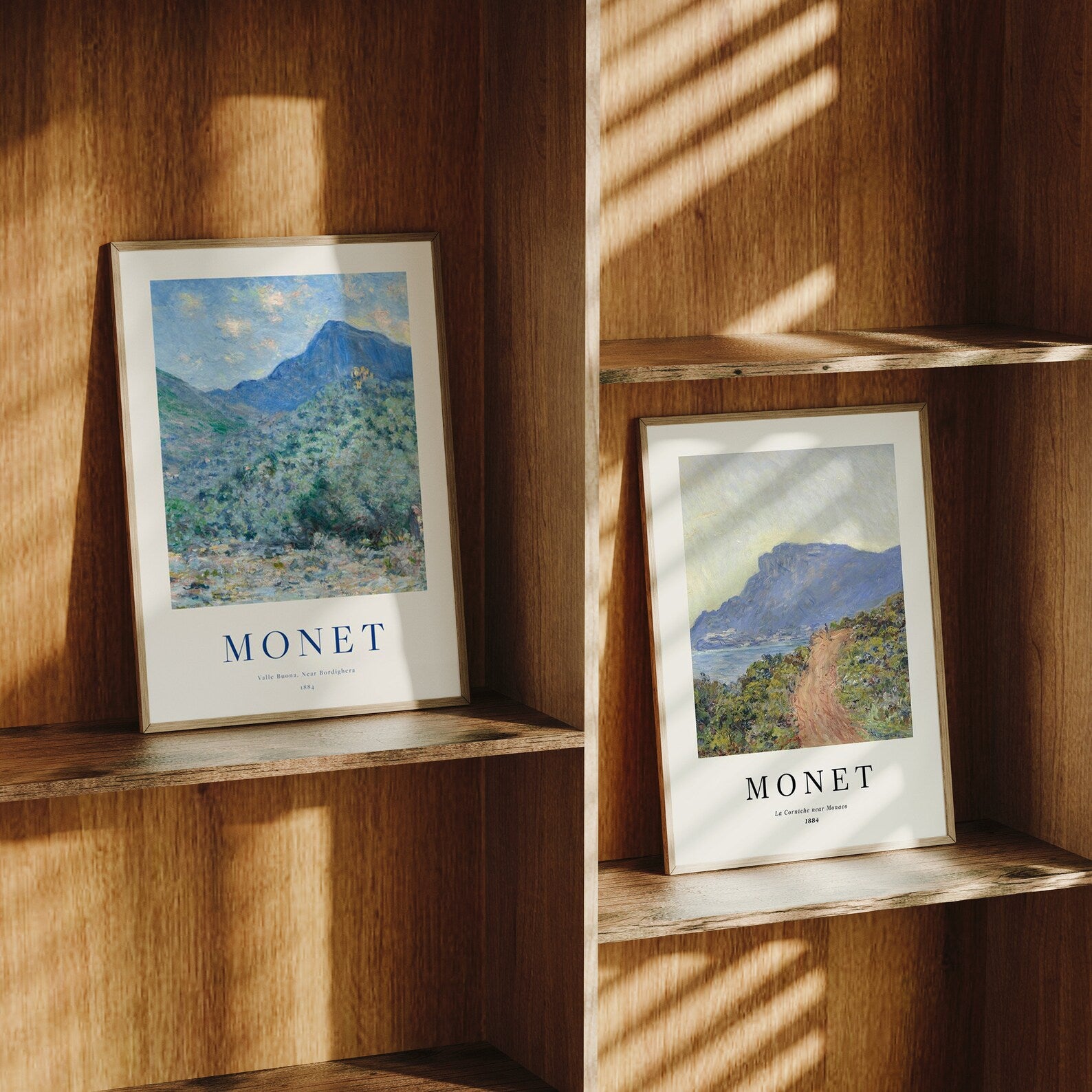 2 Vertical 5x7 Frames Mockup With Sunlight