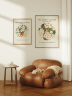 2 Vertical 5x7 Frames Mockup With Sunlight