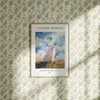 Vertical 5x7 Wall Frame Mockup With Sunlight