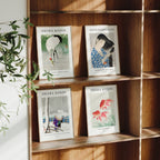 4 Vertical 5x7 Frames Mockup With Sunlight