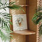 Square Frame Mockup With Sunlight