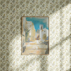 Vertical 5x7 Wall Frame Mockup With Sunlight