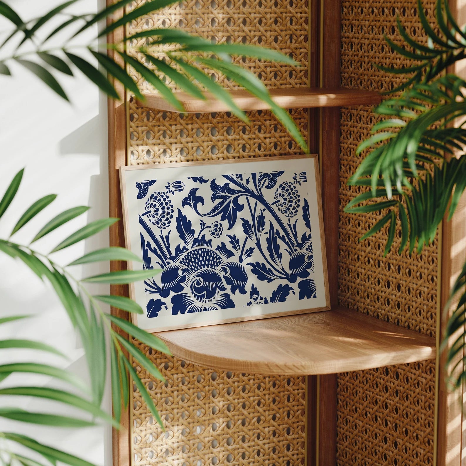 Horizontal 7x5 Frame Mockup With Sunlight