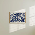 Horizontal 7x5 Wall Frame Mockup With Sunlight