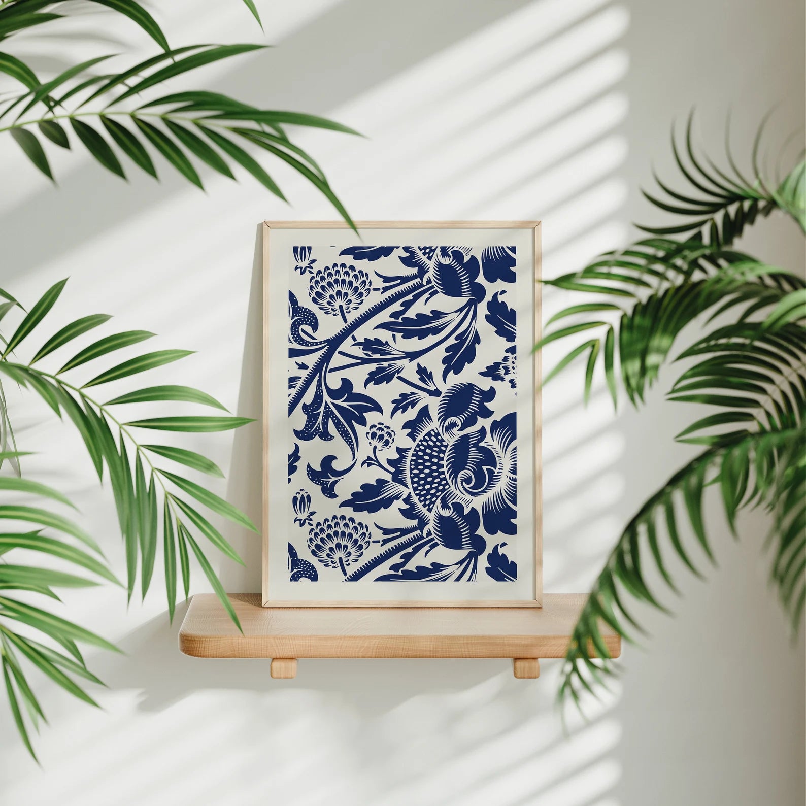 Vertical 5x7 Frame Mockup With Sunlight