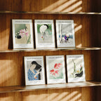 6 Vertical 5x7 Frames Mockup With Sunlight