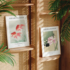 2 Vertical 5x7 Frames Mockup With Sunlight