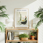 Vertical 5x7 Desk Frame Mockup With Sunlight