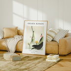 Vertical 3x4 Living Room Frame Mockup