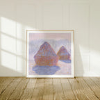 Square Frame Mockup With Sunlight